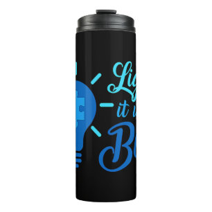 Show Support For Autism Acceptance With This Colou Thermal Tumbler