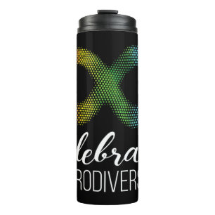Show support for Autism and it's acceptance with t Thermal Tumbler