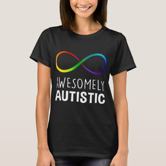 Show support for Autism and its acceptance with th T-Shirt (Front)