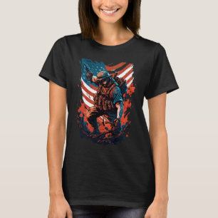 Show Support For US Troops American Soldier T-Shirt