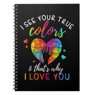 Show support to your loved ones and spread awarene notebook