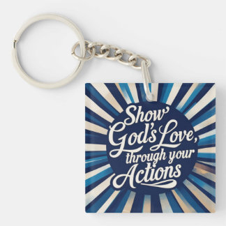 Show the world key ring