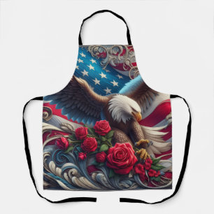Show Your American Pride in the Kitchen! Apron