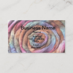 Show Your Colours Fibre Business Card