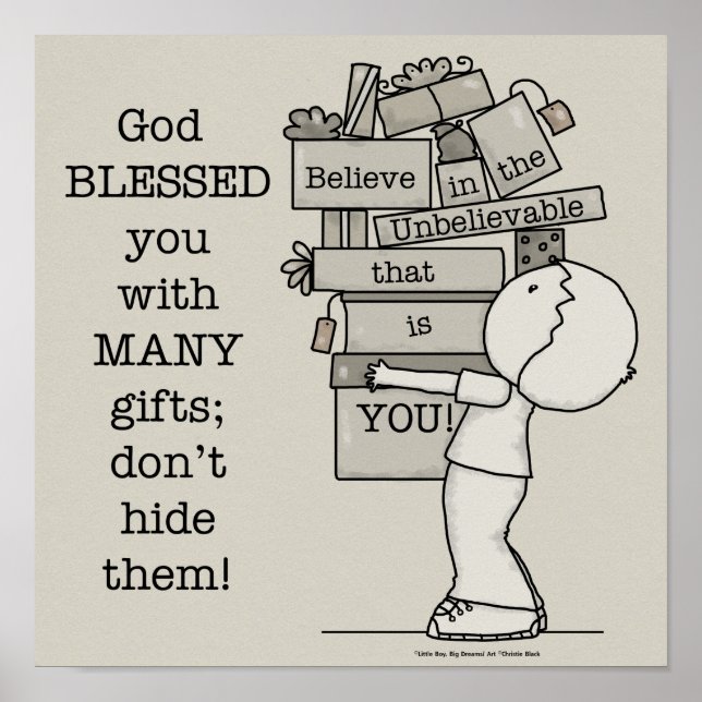 Show Your Gifts Poster (Front)