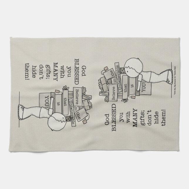 Show Your Gifts Tea Towel (Horizontal)
