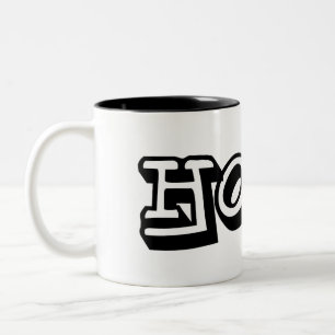 Show Your Hospitality and "Embrace the Role of Hos Two-Tone Coffee Mug