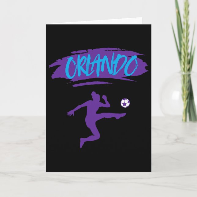 Show Your Pride For Orlando Fan Support Stadium So Card (Front)