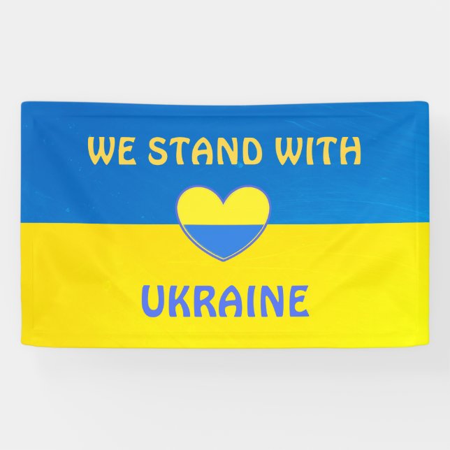 Show your Support for Ukraine with this   Banner (Horizontal)