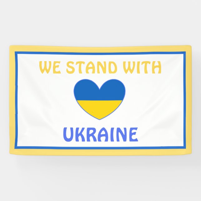 Show your Support for Ukraine with this     Banner (Horizontal)