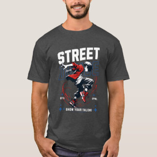 Show your talent with boy dancer retro T-Shirt