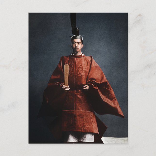 Showa Emperor Hirohito Postcard (Front)
