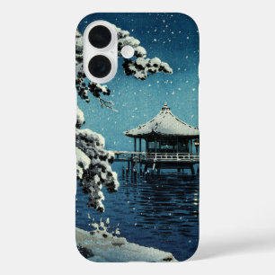 Showa Era, Winter by Tsuchiya Koitsu iPhone 16 Case