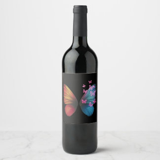 Showcase the beauty  wine label