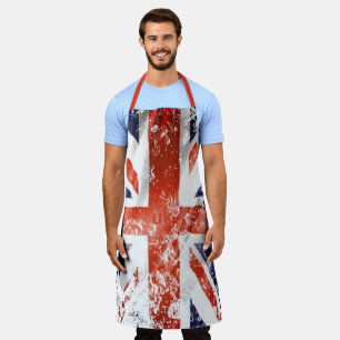 Showcase U.K. Pride Culinary Style, Bristish Flag Apron