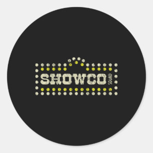 Showco Sound 1970 T Shirt  Classic Round Sticker