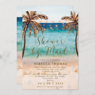 shower by mail beach virtual bridal shower invitation
