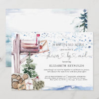 Shower by Mail | Winter Christmas Baby Shower