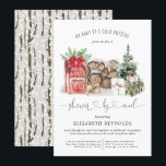 Shower by Mail | Winter Christmas Baby Shower Invitation<br><div class="desc">A baby shower by mail invitation perfect for those that live a long distance from loved ones. Winter has snuck up on us. And if you’re planning a baby shower for yourself or a loved one, why not utilise the season as inspiration. Invite your guests to your baby shower in...</div>