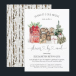 Shower by Mail | Winter Christmas Baby Shower Invitation<br><div class="desc">A baby shower by mail invitation perfect for those that live a long distance from loved ones. Winter has snuck up on us. And if you’re planning a baby shower for yourself or a loved one, why not utilise the season as inspiration. Invite your guests to your baby shower in...</div>