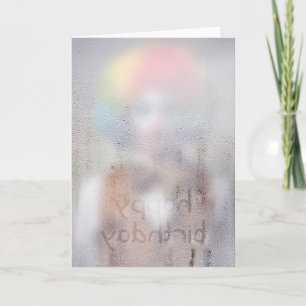 Shower Clown Card