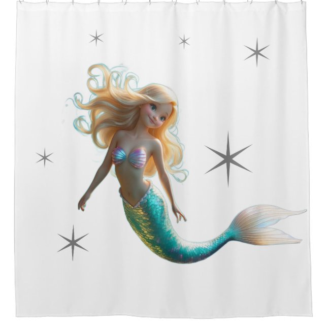 shower curtain, シャワーカーテン shower curtain (Front)