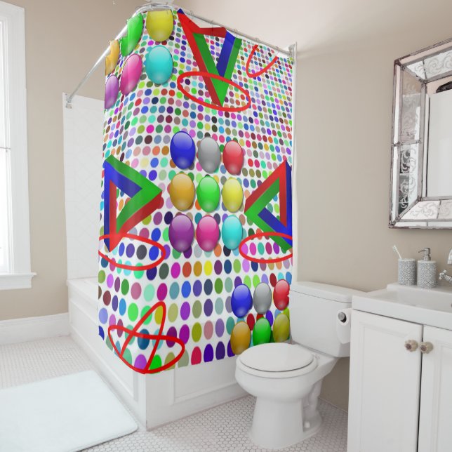 Shower curtain Abstract (In Situ)