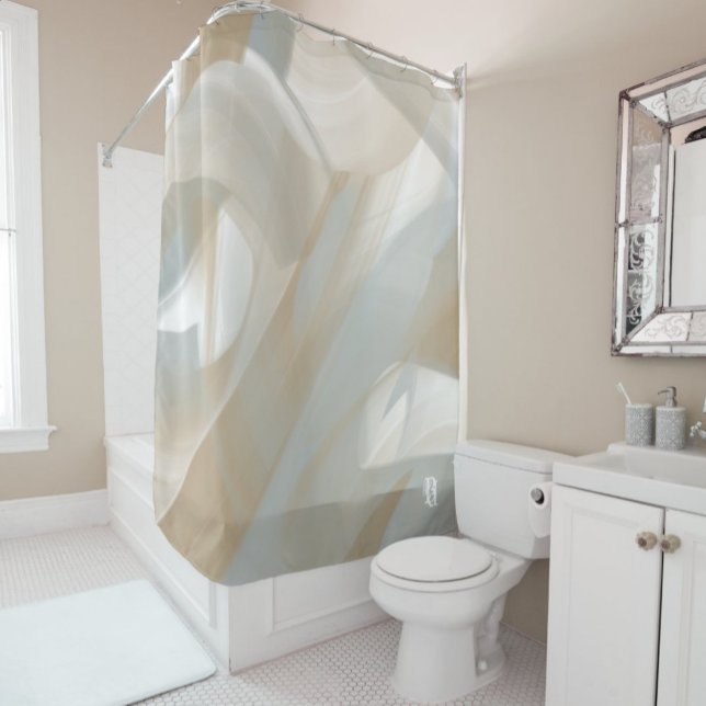 Shower Curtain Abstract Home Trend Sandy Tornado (Creator Uploaded)