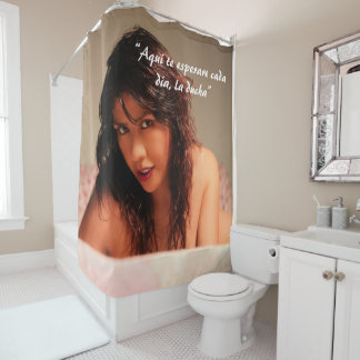 Shower Curtain / Aquí te espero cada día, la ducha