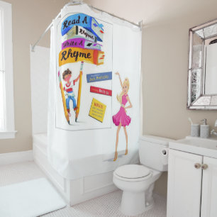 Shower Curtain Back to school