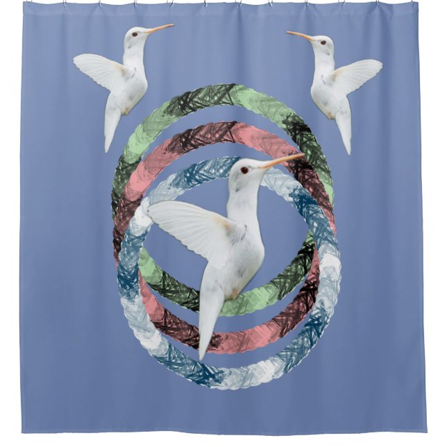 Shower Curtain Bird (Front)