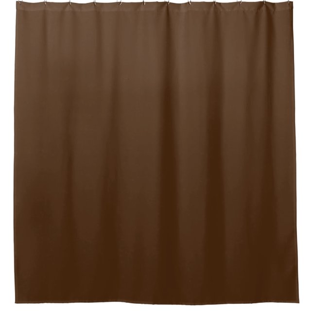 Shower Curtain, Brown Curtain (Front)