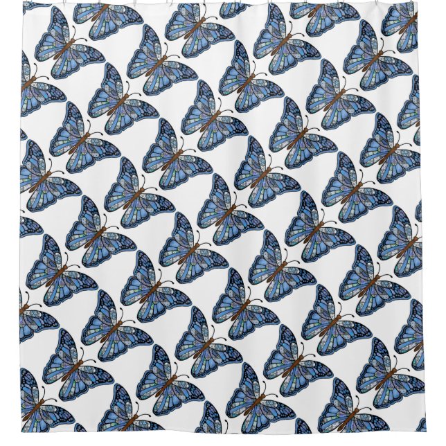 Shower Curtain/Butterfly Curtain (Front)