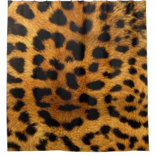 Shower Curtain/Cheetah Print Curtain