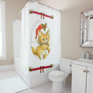Shower Curtain Christmas