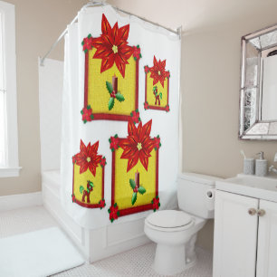 Shower Curtain Christmas