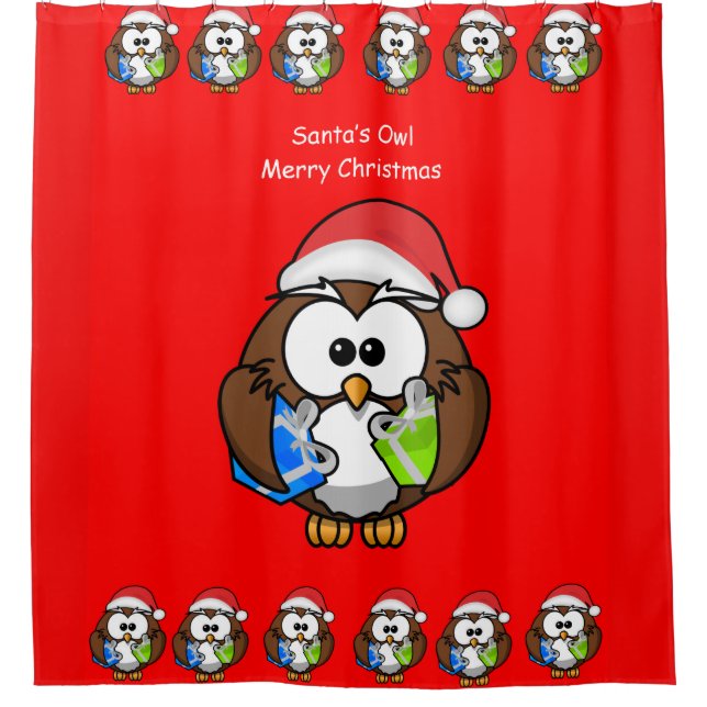 Shower Curtain Christmas (Front)