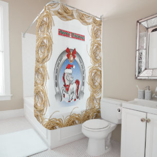 Shower Curtain Christmas