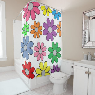 Shower Curtain - Crazy Daisies!