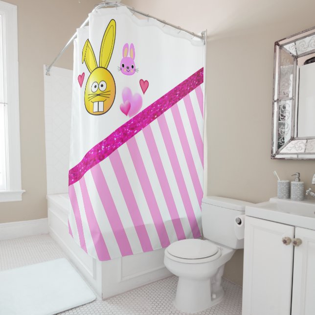 Shower Curtain Easter (In Situ)