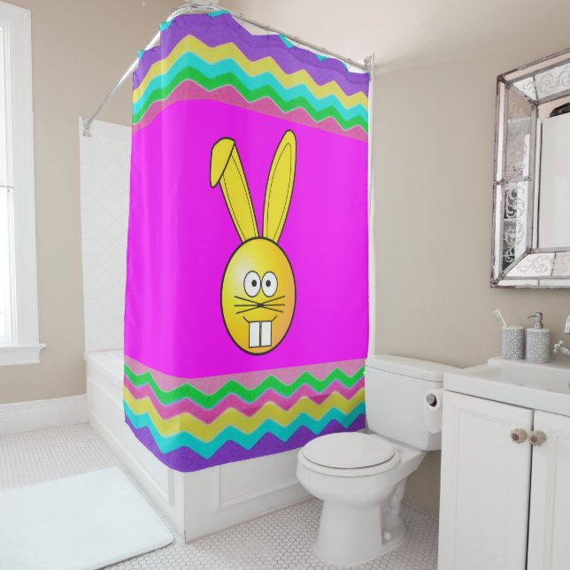 Shower Curtain Easter (In Situ)