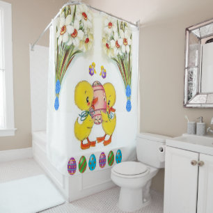 Shower Curtain Easter