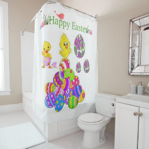 Shower Curtain Easter