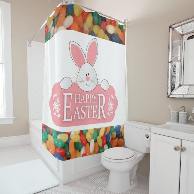 Shower Curtain Easter (In Situ)
