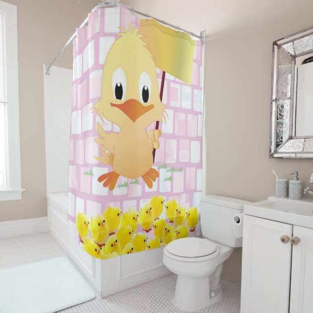 Shower Curtain Easter (In Situ)