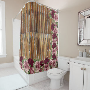 Shower Curtain Fence
