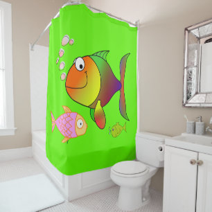 Shower Curtain Fish