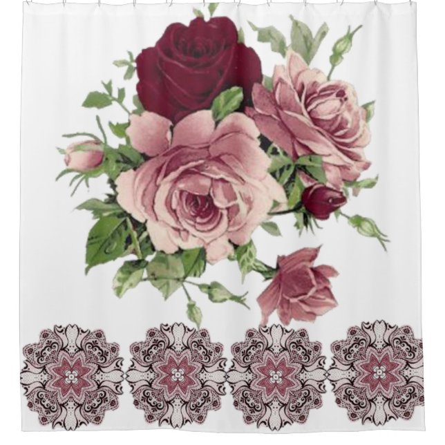 Shower Curtain Floral (Front)
