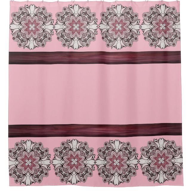 Shower Curtain Floral (Front)