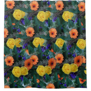 Shower Curtain Floral